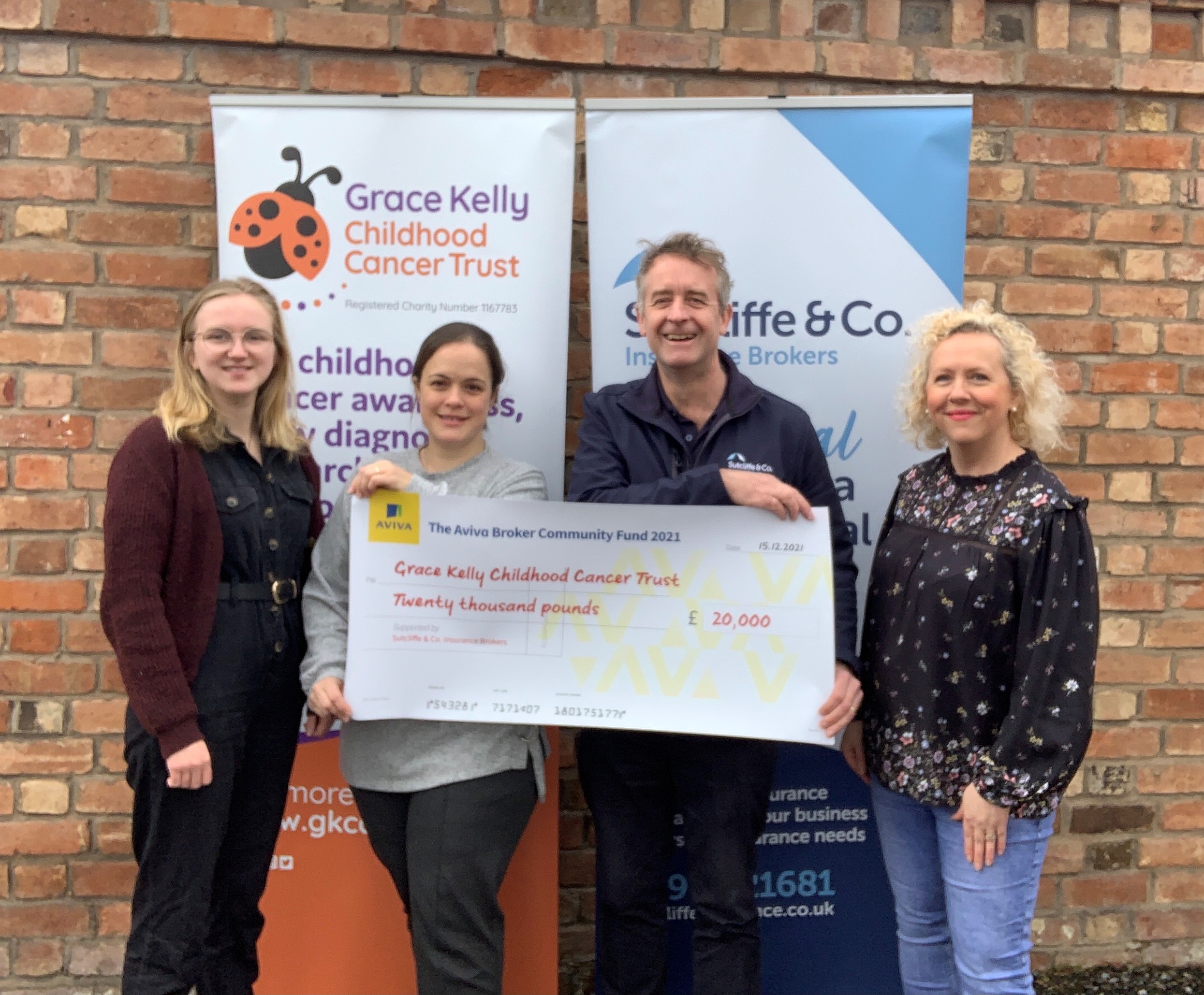 Sutcliffe & Co Wins £20,000 For Childhood Cancer Charity