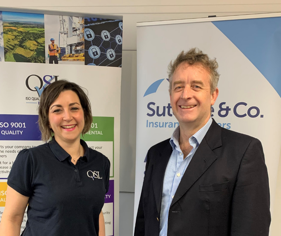 With the cost of doing business rising, Sutcliffe & Co and ISO QSL have joined forces to assist businesses with a blend of Assurance and Insurance.