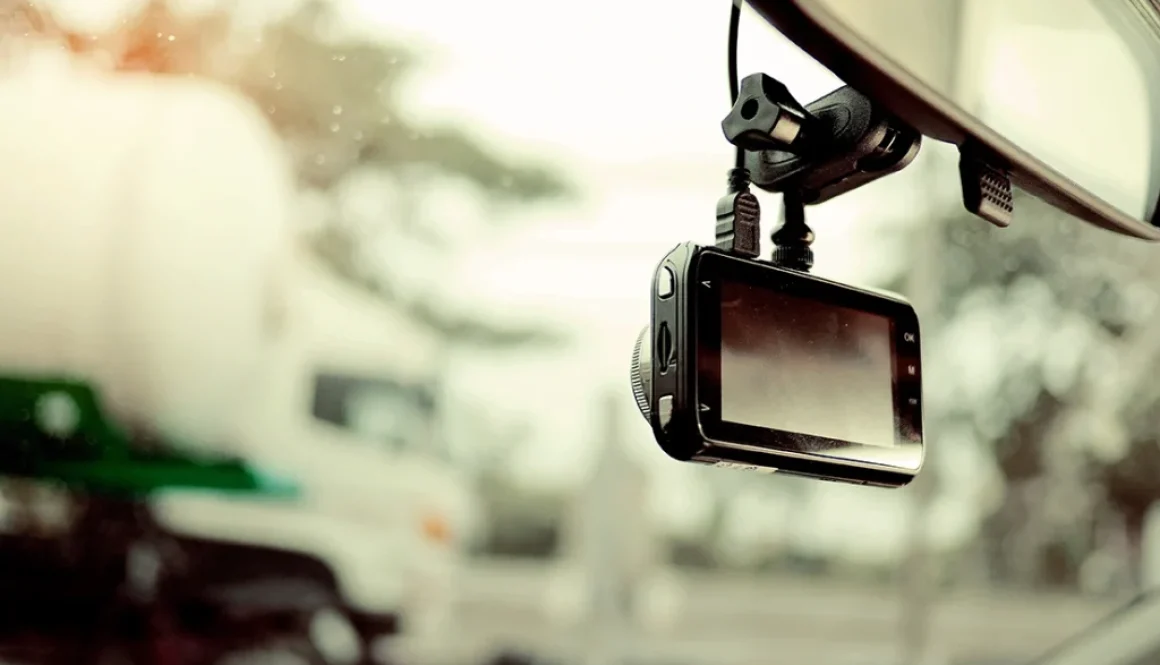 Dashcam close up